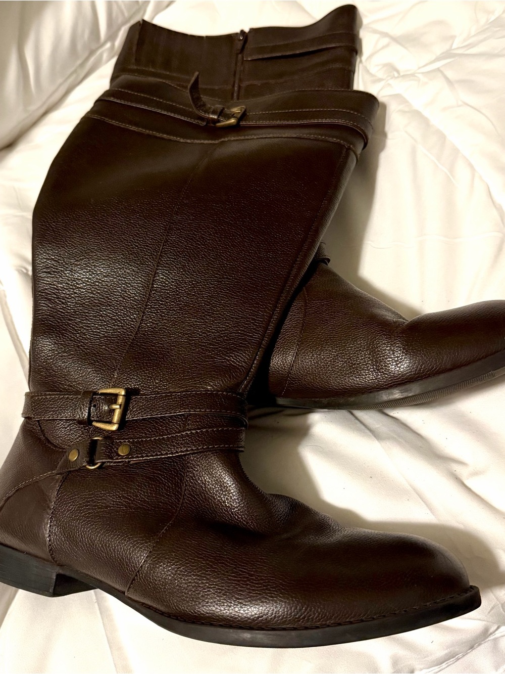 Woman Within JANIS ComfortView Heeled Wide Calf Boots